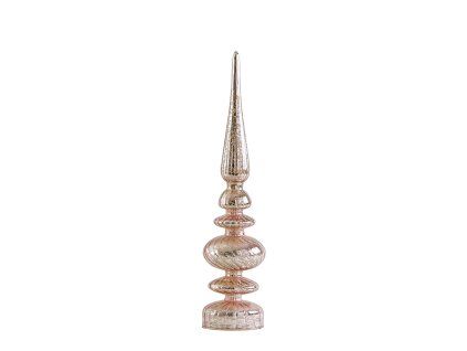 ornement mercurise lumineux rose petit modele