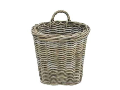 RATANOVÝ NÁSTENNÝ KOŠÍK BLANC MARICLO (A40090)