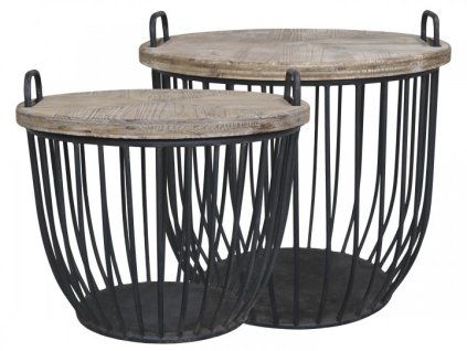 SET KONFERENČNÝCH STOLÍKOV CHIC ANTIQUE (41032424)
