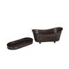 baignoire porte savon couleur zinc