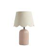 lampe sibylle et abat jour en lin petit modele