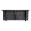 DREVENÁ POLICA S VEŠIAKMI CHIC ANTIQUE (41075800)
