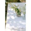 RUNNER RICAMATO 45*140CM BLANC MARICLO (A36122)